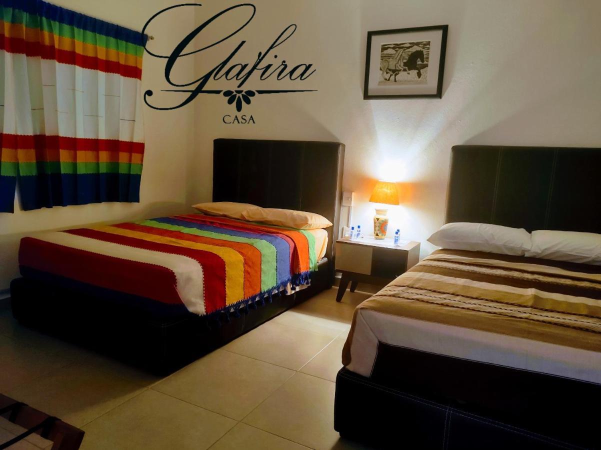 Casa Glafira Hotel Oaxaca Bagian luar foto